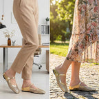 ZARA ™ ┃ Zuecos en Tejido Trenzado con Punta Cuadrada